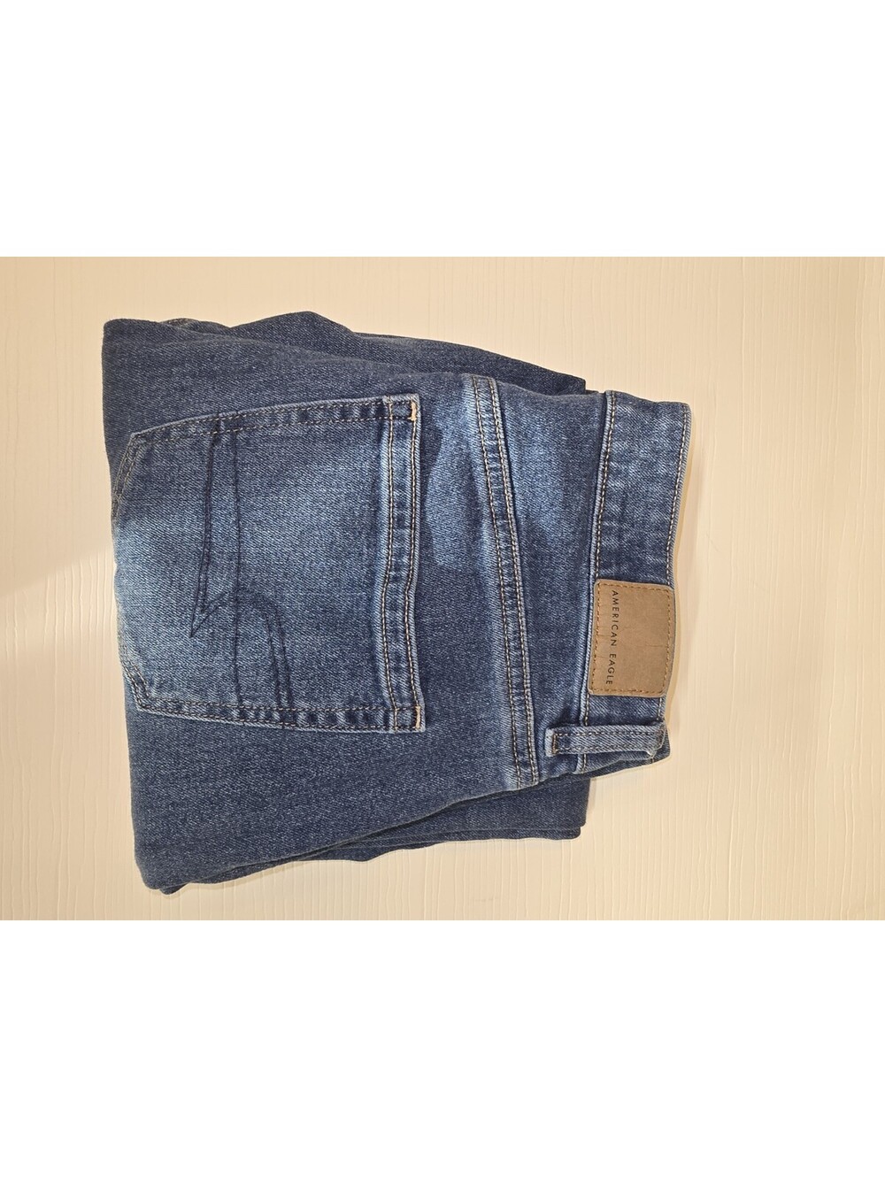 American Eagle Stretch Mom Jeans Womens Size 6 Dark Wash Denim